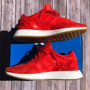 Adidas I-5923 Sneakers in Red/White/Gum